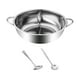 thumbnail image 4 of Shabu Shabu Hot Pot Olla Caliente Con Cucharas Para Restaurante Camping Hogar, 4 of 5