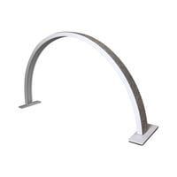 Ioensy - Lámpara De Escritorio De Uñas De Media Luna, Lámpara De Escritorio De Manicura Led Para Cejas, Extensión De Pestañas, Diamantes De Imitación Blancos