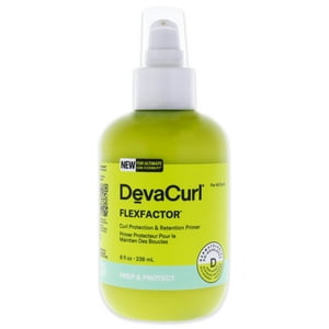 Devacurl - Prebase De Retención Y Protección De Rizos Flexfactor De Para Unisex - Prebase De 8 Oz