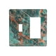 thumbnail image 1 of Cubierta decorativa para enchufe Oilbiexn, mármol verde esmeralda, 1 of 8