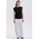 thumbnail image 4 of Polera Mujer Satín Negro, 4 of 4