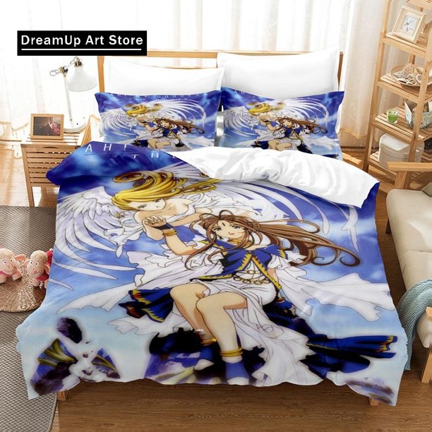 Oh My Goddess Bedding Set Bed Set Adult Kid Bedroom Duvetcover Sets Home Textile