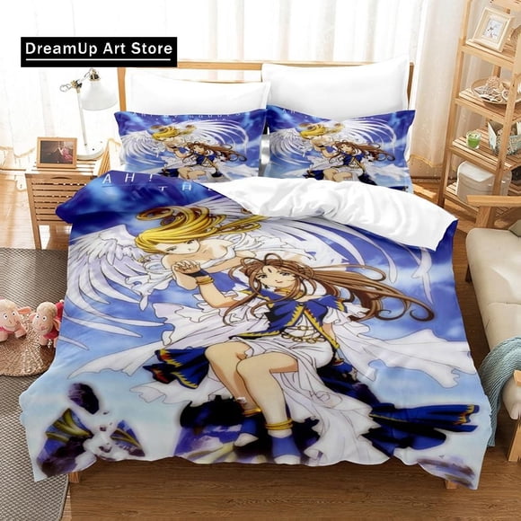 Oh My Goddess Bedding Set Bed Set Adult Kid Bedroom Duvetcover Sets Home Textile