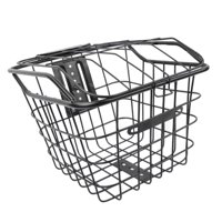 Magideal - Cesta Para Bicicleta Eléctrica, Portaequipajes Delantero, Práctica, De Montaje Rápido, De Alambre Metálico, Universal, Para Accesorios De Bicicleta De