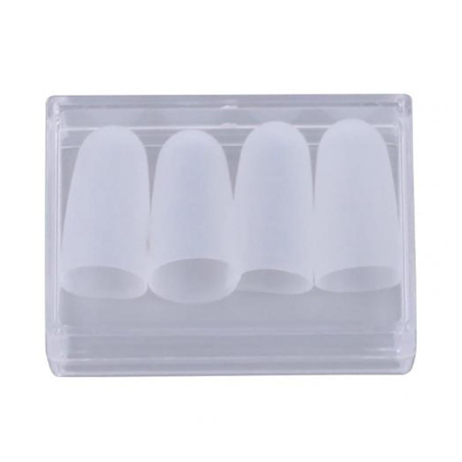 Bothyi - 4 Protectores De Silicona Para Dedos De Guitarra Para Instrumentos De Cuerda Para Principiantes Xs