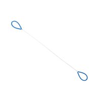 Magideal - Alambre De Acero Inoxidable Alambre De Arcilla Con Mango De Protección Herramientas De Cerámica De Repuesto Línea De Corte De Arcilla De Azul