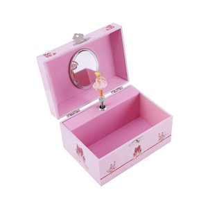 Ioensy - Caja De Música Para Guardar Joyas, Organizador De Joyas De Madera Para Esposas E Hijas, Gemelos