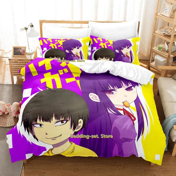 New Hi Score Girl Bedding Set Bed Set Adult Kid Bedroom Duvetcover Setsparure de lit Bed