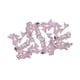 thumbnail image 4 of 100x Pendientes De Cuentas De Flores, Collar, Cuentas Espaciadoras Transparentes, 4 of 5