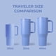 thumbnail image 4 of Botella de agua HydroJug Traveler de 1,2 L con asa y pajita abatible, 4 of 6