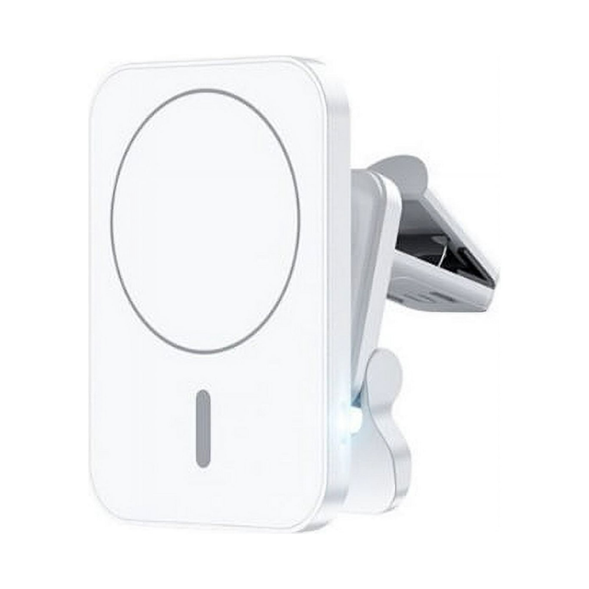 Impormaipu - Soporte Base Para Celular Y Cargador Inalambrico 2 En 1 Metal Magnetico Carga Rapida 3a 30w Smartphone Android Para Iphone Pared Casa Redondo