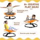 thumbnail image 3 of Silla giratoria Zhenx para niños autistas con entrenamiento sensorial, 3 of 7