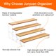 thumbnail image 4 of Estante organizador de especias Junyuan de bambú de 4 niveles, 4 of 6