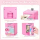 thumbnail image 3 of Alcancia Para Niños Juguete Tipo Caja Fuerte Electronica Rosa, 3 of 7