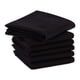 thumbnail image 3 of Paño de cocina DII Basic de algodón liso tejido plano negro, 6 piezas, 3 of 8