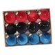 thumbnail image 3 of 12 Colgantes De Terciopelo Para árbol De Navidad, Para Decorar La Puerta De La Pared, En Rojo, Negro Y Azul., 3 of 5