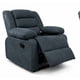 thumbnail image 2 of Bergere 1 cuerpo reclinable 3 posiciones, cuerina envejecida, 2 of 6