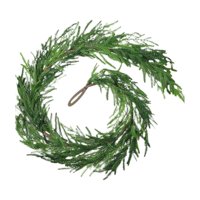 Magideal - Guirnalda De Pino Artificial De , Guirnalda De Vegetación Navideña, Decoración Colgante Navideña, Enredadera Artificial Para Porche, Año Nuevo, 180Cm