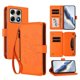 thumbnail image 1 of Funda Cartera Mariposa para [Motorola Edge 70 Pro] con Soporte y Cremallera Naranja, 1 of 6