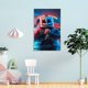 thumbnail image 4 of DJ Marshmello Cuadro decorativo colgante - Arte de pared - Póster enmarcado - Decoración de pared - Regalos para familia, amigos y aficionados 40*60 cm, 4 of 6