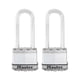 thumbnail image 1 of Lock Master Lock M1XTLJ, resistente, paquete de 2 unidades con llave, 1 of 6