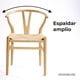 thumbnail image 2 of Pack 2 Sillas Wishbone Madera De Haya Para Comedor Venhoouse, 2 of 8