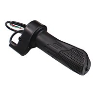 Magideal - Manillar De Bicicleta Eléctrica Universal, Mango De Control De Velocidad, Empuñadura De Repuesto De Alto Rendimiento, Accesorios Premium Duraderos , Sin Función