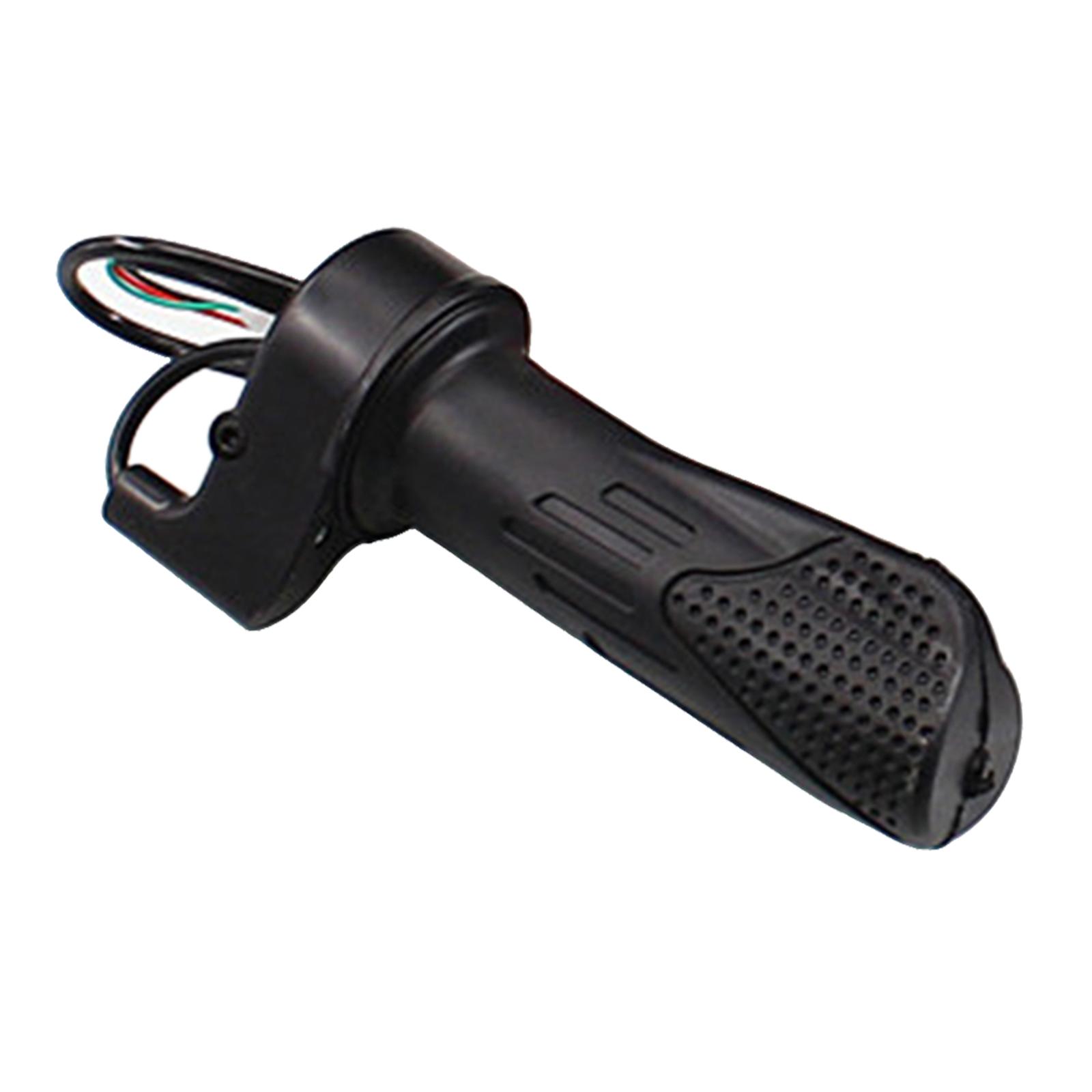 Magideal - Manillar De Bicicleta Eléctrica Universal, Mango De Control De Velocidad, Empuñadura De Repuesto De Alto Rendimiento, Accesorios Premium Duraderos , Sin Función