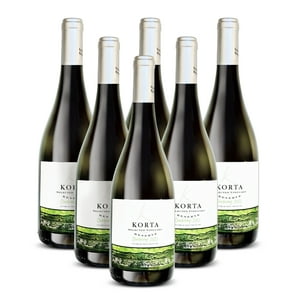 Korta - Vino Selected Chardonnay, 6 Unidades