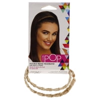 Diadema Hairdo Pop Doble Trenza Rubio Sueco