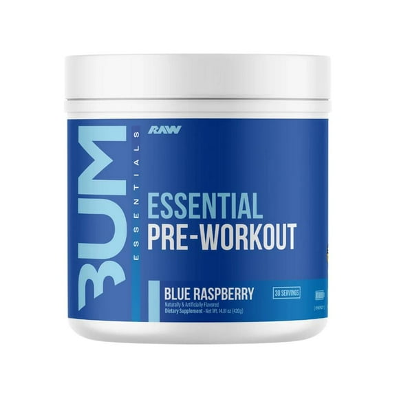 Pre entreno CBUM Essential (30 serv) Blue Raspberry