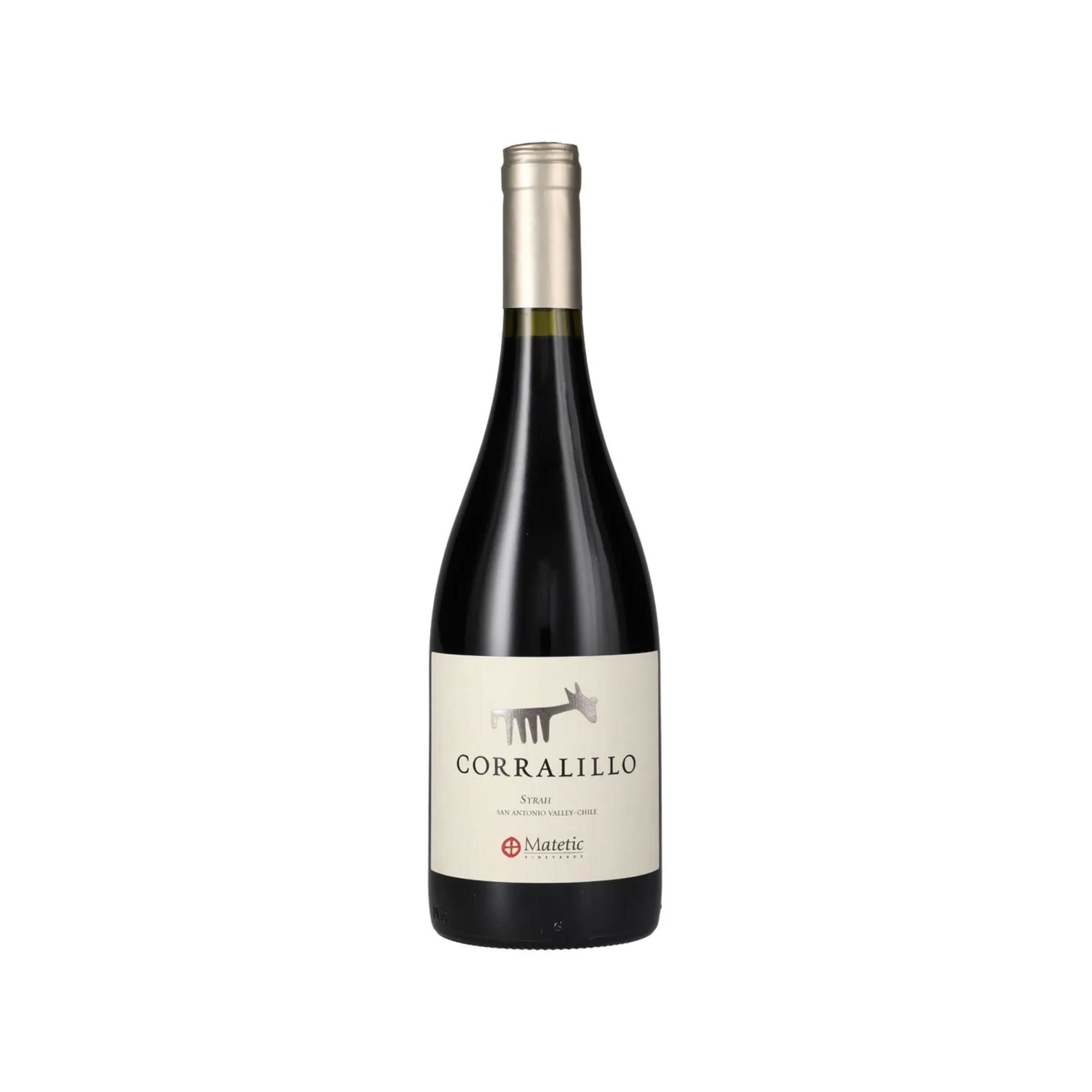 Vino Tinto Syrah Corralillo 14.5° Botella 750 ml Matetic