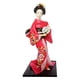 thumbnail image 3 of Figura Coleccionable Estatua Escultura Miniaturas Kimono Japonés Mu?eca Geisha Estilo C, 3 of 5