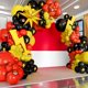 thumbnail image 4 of Kit de Globos SHERYL DECOR Rojo Negro Amarillo 100 uds, 4 of 7