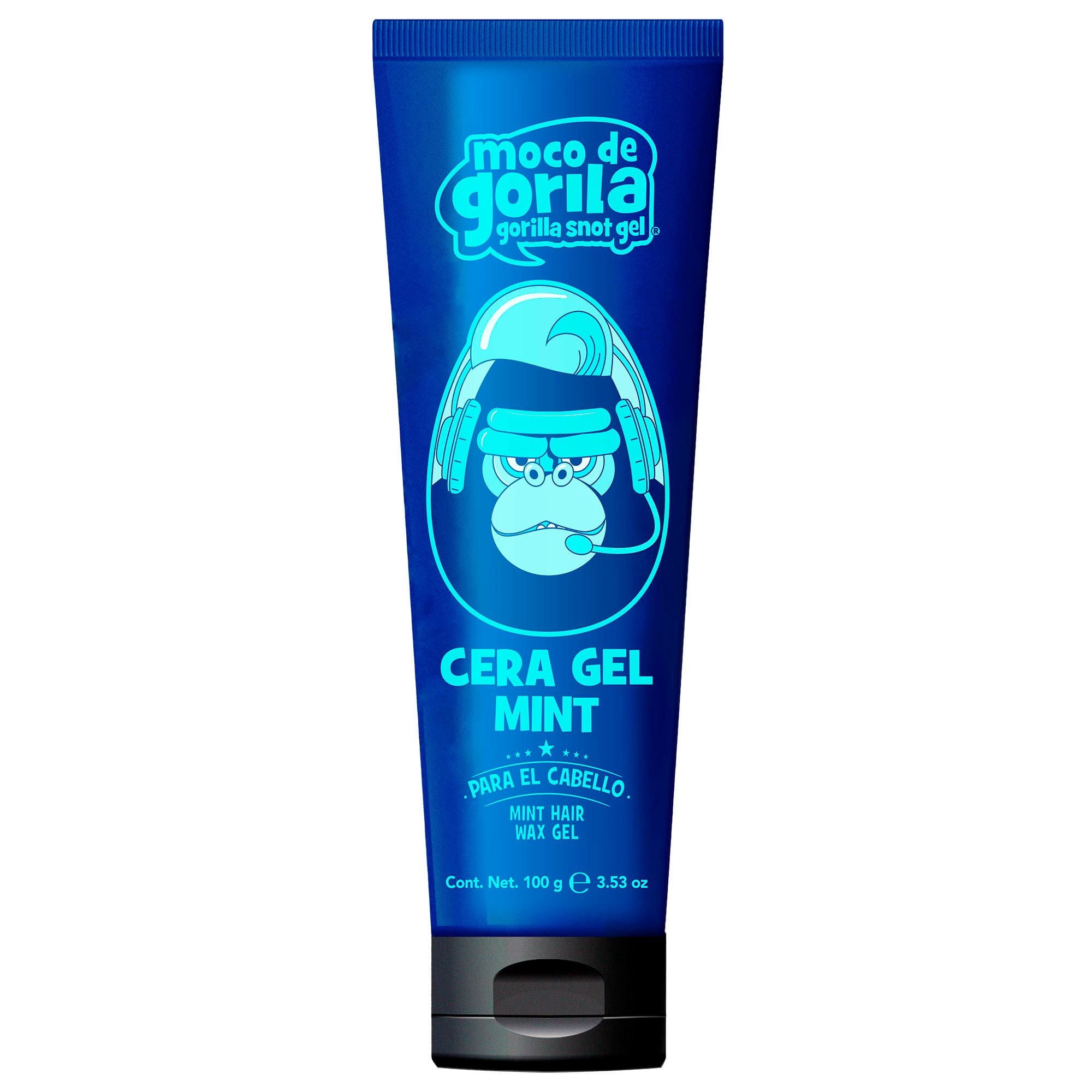 Cera Gel Para Cabellos Mint 100 g Moco De Gorila