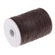 thumbnail image 4 of 170 Metros 1mm Algodón Encerado Cordón Joyería Abalorios Hilo Café, 4 of 5