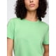 thumbnail image 3 of Camiseta GAP Favorite para mujer, cuello redondo, verde julepe, talla XS, 3 of 4