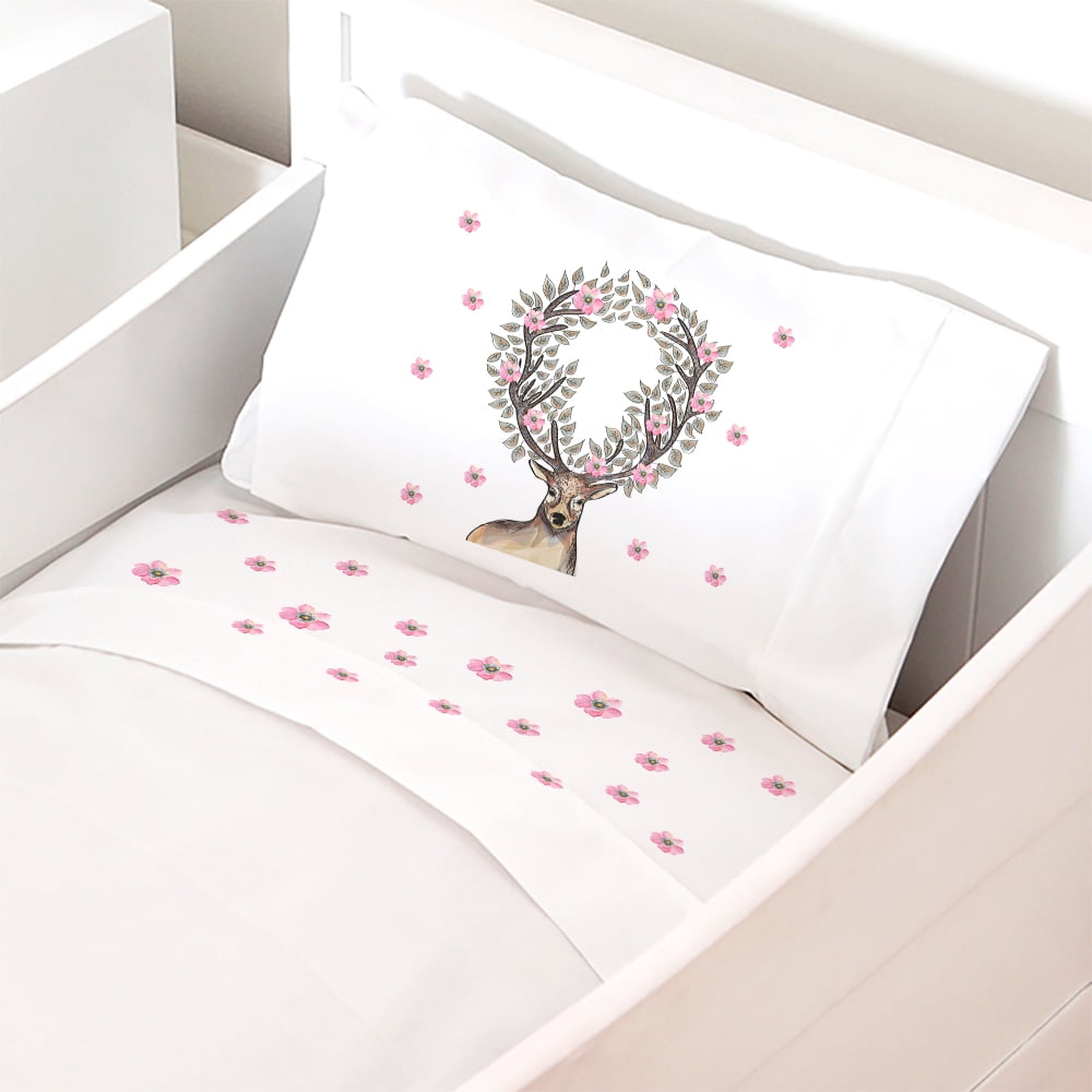 Tuyo Print - Juego De Sábanas Pack & Play Venado