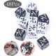 thumbnail image 2 of 48pcs Dice Counter, Token Dice Loyalty Dice D6 Dice, Dice Counter Compatible With MTG, CCG, Dice Set Card Game Accessories With Storage Bags, Dice Large, 2 Colors, 2 of 4