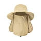 thumbnail image 5 of Sombreros de pesca Hombres Protección solar Cuello Solapa facial Protector solar Sombrero Cómodo Sombrero de protección solar Sombrero Sombreros para Caqui, 5 of 5