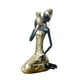 thumbnail image 5 of Estatuilla De Mujer Negra, Escultura De Mesa, Artesanía Hecha A Mano Para Estantería De Escritorio, 21,5x12x12cm, 5 of 5