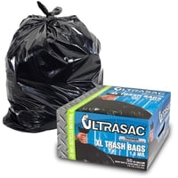 Bolsas De Basura Ultrasac Heavy Duty, 45 Galones, 50 Unidades, Con Bridas