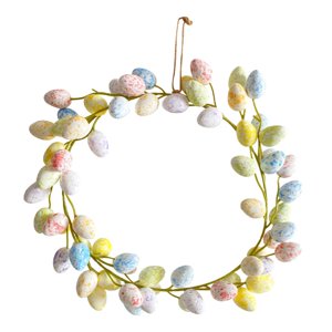 Bothyi - Corona De Huevos De Pascua, Decoración De Pascua, Corona De Primavera Para Puerta Principal, Vacaciones