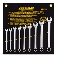 Crossman - Llave Punta Y Corona Juego 9 Pzas 8 17 Mm