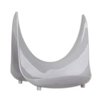 Magideal - Soporte De , Estante De Almacenamiento De Cocina, Cuchara Para El Hogar, Soporte Para Tapa , Soporte Para Tapa , Estante , Gris