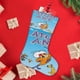 thumbnail image 4 of Hormiga Atómica Tema: Calcetines de Navidad, fino lino blanco para colgar en escaleras y chimenea, decoración navideña para el hogar, regalo de Navidad. 45cm × 32cm, 4 of 5