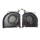 thumbnail image 2 of Accesorio De Ventilador De Refrigeración De CPU De 2 Piezas Enfriador De Aire De CPU Para AORUS 15G RX5G RP77 XB, 2 of 5