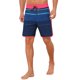 thumbnail image 4 of Pantalones Cortos de Verano para Hombre INSPIRE CHIC con Cintura de Cordón y Bloques de Color a Rayas 38 Azul Oscuro, 4 of 5
