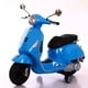thumbnail image 2 of Moto a Batería Scooter II Azul, 2 of 2