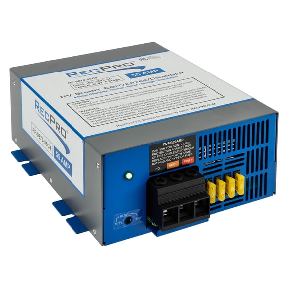 Convertidor para RV RecPro RP-9879-55C4 55 Amperios 120V a 12V